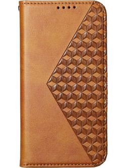 Tel1 Xiaomi Redmi A5 Magnet Triangle Θήκη Βιβλίο - Brown