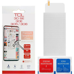 Volte-Tel 2.5D Full Glue Tempered Glass (TCL 305 / 306 / 30E / 30 SE)