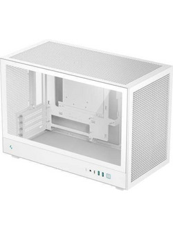 Deepcool CH260 White Micro Tower Κουτί Υπολογιστή με Πλαϊνό Παράθυρο