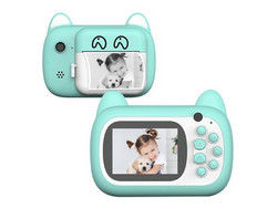 Παιδική φωτογραφική κάμερα A7 1080p childrens digital print camera σε σιέλ χρώμα