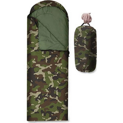 FX-8963 Sleeping Bag Μονό 2 Εποχών Πράσινο Camo