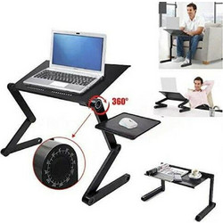 Smart Foldable T9 Τραπεζάκι για Laptop με 2 Ανεμιστήρες
