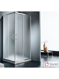 Καμπίνα γωνιακής εισόδου STARLET CORNER ENTRY CS90F-100 (90X90εκ.) FABRIC