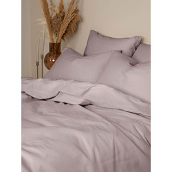 Sunshine Home Σετ Σεντόνια Διπλά Βαμβακερά 200x270 Feelings 107 Dark Grey