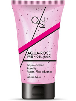 QS Professional Aqua Rose Κρεμώδης Μάσκα Προσώπου για Ενυδάτωση & Λάμψη με Αλόη 75ml