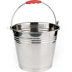 Κουβάς inox-201 12L