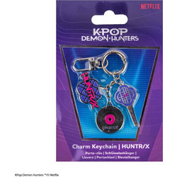 KPop Demon Hunters -Huntr/X Charm Keychain