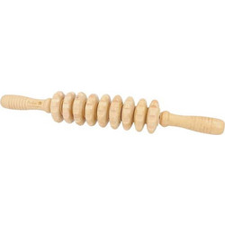 POLLIE 07895 Wooden Ribbed Roller | Ξύλινο Εργαλείο Μασάζ Σώματος