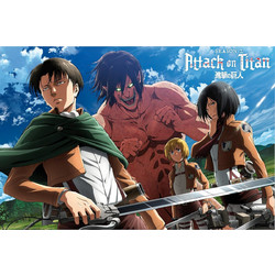 ATTACK ON TITAN - Poster Maxi 91.5x61 FSC MIX - Ready to fight