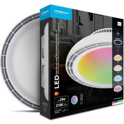 Modee Ανεμιστήρας Οροφής LED 24W RGB 3CCT με Τηλεχειριστήριο
