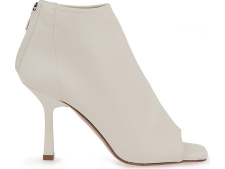 GISEL MOIRE ΜΠΟΤΑΚΙΑ X37930185H96 - OFF WHITE ΔΕΡΜΑ DORY 157-001-OFFWHITE NAPPA
