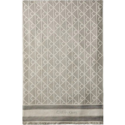 CALVIN KLEIN JEANS EMBLEM AOP JACQUARD SQUARE SCARF LV04F8080G-CGE Mixed