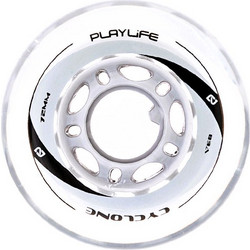 PLAYLIFE Cyclone Wheels + Bearins - 72mm/84A 19.880016