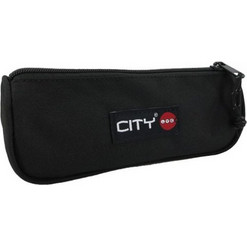 Lyc Sac City Eclair Black Is Back Κασετίνα Βαρελάκι Μαύρη 90199