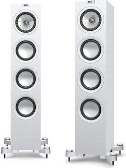 KEF Q550 Ζεύγος Ηχείων Hi-Fi Δαπέδου 130W 2.5 Δρόμων White