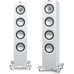 KEF Q550 Ζεύγος Ηχείων Hi-Fi Δαπέδου 130W 2.5 Δρόμων White