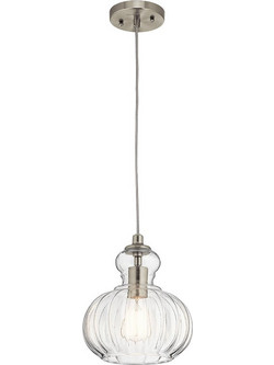 Kichler Riviera Κρεμαστό Φωτιστικό Οροφής Brushed Nickel KL-RIVIERA-PA
