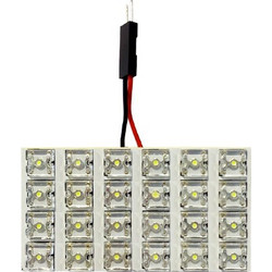 Led Πλαφονιέρας 24 Led 24volt Με 5 Αντάπτορες Λευκό 1 Τεμάχιο