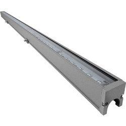 DIGIBAR 90210 Ψηφιακή Pixel Addressable Facade Μπάρα LED 12W 600lm 45 DC 24V Αδιάβροχο IP65 8 x Pixel Πολύχρωμο RGB Dimmable DMX512 SPI/TTL Protocol IC UCS512C0 - Bridgelux SMD Chip - Γκρι Ανθρακί - Μ