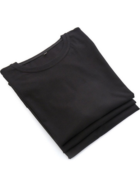 ΑΝΔΡΙΚΟ ΚΟΝΤΟΜΑΝΙΚΟ T-SHIRT ΜΠΛΟΥΖΑΚΙ ΠΑΚΕΤΟ 3 ΤΜΧ ADMIRAL 1121900002-27 - ΜΑΥΡΟ