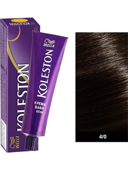 Wella Koleston 4/0 Καστανό Μεσαίο Μόνιμη Βαφή Μαλλιών 60ml
