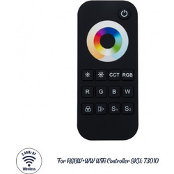 GloboStar 73009 RT5 SKYDANCE Ασύρματο Χειριστήριο Αφής RF 2.4Ghz 1 Group για όλα τα RGBW+WW SKYDANCE Controller DC 3V 2 x AAA - IP20 Μαύρο Μ5.3 x Π1.75 x Υ12.2cm - 5 Years Warranty
