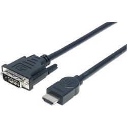 Manhattan Cable DVI-D male - HDMI male 3m (372510)
