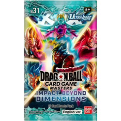 Dragon Ball Super Card Game - B31 Masters Ultra-Bout Series Booster Impact Beyond Dimensions