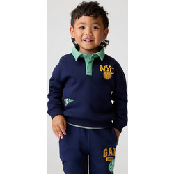Βρεφικό & Νηπιακό Polo Φούτερ VintageSoft Varsity με Λογότυπο Vintage navy
