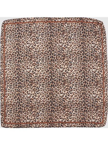 VERDE 03-2639 ΓΥΝΑΙΚΕΙΑ ΕΣΑΡΠΑ ANIMAL PRINT CAMEL