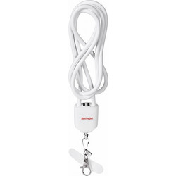 ActiveJet USB-A to USB-C, Lightning Cable White