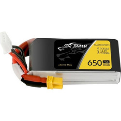 Tattu Μπαταρία 650mAh 11,1V 75C 3S1P