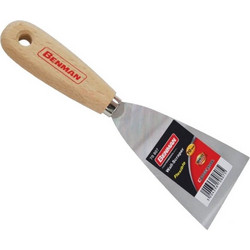 Σπάτουλα Στοκαδόρος Με Ξύλινη Λαβή Benman 30mm