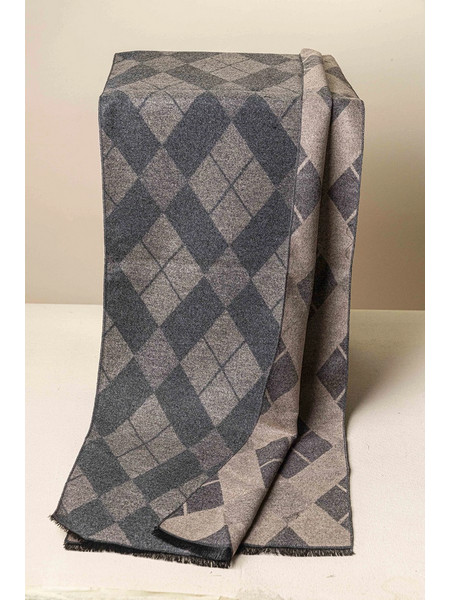 Κασκόλ Scm33 Beige grey Beige grey
