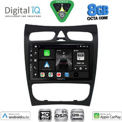 Digital IQ BXF 18406_CPAA Ηχοσύστημα Αυτοκινήτου 9" & GPS για Mercedes CLK (W209)