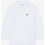 Lacoste Παιδικό Polo Μακρυμάνικο Λευκό 3PJ1542-001