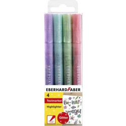 ΜΑΡΚΑΔΟΡΟΙ ΥΠΟΓΡΑΜΜΙΣΗΣ 4 GLITTER ΠΑΣΤΕΛ ΧΡΩΜΑΤΑ ΣΕ BLISTER EFA