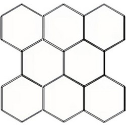 LED Εξαγωνικός Φωτισμός Οροφής Εφέ Κυψέλης 280W 6500K, 257.6x244.4 cm - Aria Trade