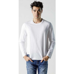 Devergo Men's L/S T-Shirt 4004 - White