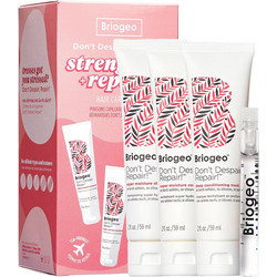 Briogeo Don't Despair, Repair! Strengthen + Repair Set Shampoo 59ml/Conditioner 59ml/Mask 59ml/Treatment Oil 2ml set x 179 ml