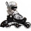 Αθλοπαιδιά Inline Αυξομειούμενα Rollers Παιδικά Γκρι 2.1084