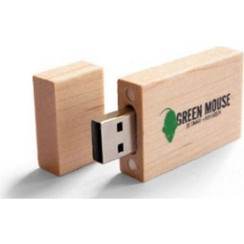 USB Flash Drive 32GB σε χρώμα ξύλου