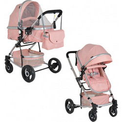 Cangaroo Gigi Καρότσι Μωρού 2 σε 1 Pink