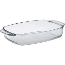 Inart Πυρίμαχο Γυάλινο Ταψί Ορθογώνιο 34x22cm 6-60-560-0075