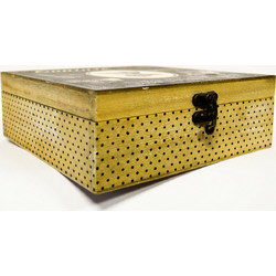 SP Souliotis Ξύλινο Κουτί Ραπτικής 20x20x7cm