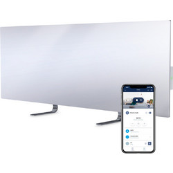 Perenio Joule Eco Πάνελ Υπέρυθρης Θέρμανσης 800W Δαπέδου 100x35.6cm White