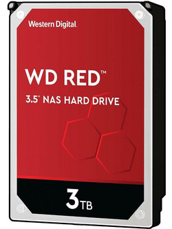 Western Digital Red 3TB HDD Σκληρός Δίσκος 3.5" Sata 3 5400rpm με 256MB Cache