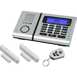 Olympia Protect 6030 Ασύρματο Σύστημα Συναγερμού με 2 Αισθητήρες Πόρτας, 1 Τηλεχειριστήριο, Κέντρο, Πληκτρολόγιο (GSM)
