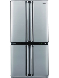 Sharp SJ-F790STSL Ψυγείο Ντουλάπα No Frost Υ183xΠ89xΒ77cm Inox