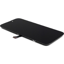 Συμβατή Οθόνη Soft OLED LTPO 120Hz και Μηχανισμός Αφής FDX Ultra για Apple iPhone 15 Pro Max - Μαύρο (OEM)